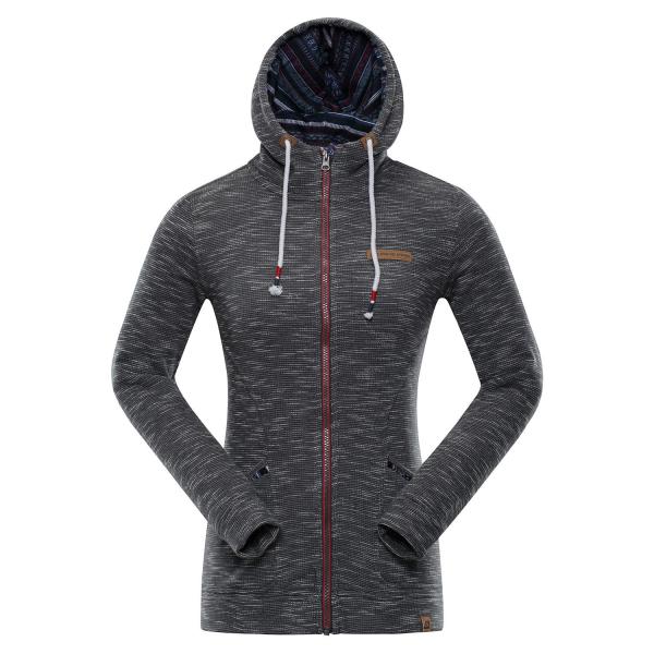 ALPINE PRO MACA NEUTRÁLNÍ / ZEMITÁ Dámská Mikina S