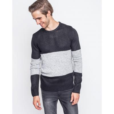 Svetr RVLT 6411 Knit pattern Black