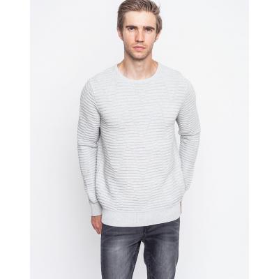 RVLT 6418 Tri knit pattern Grey M