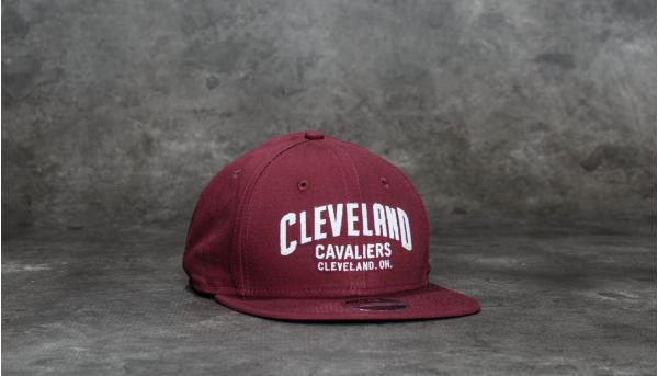 New Era 9Fifty Felt Script Cleveland Cavaliers Cap Burgundy