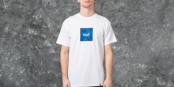 HUF Apparel T-Shirt PLP S/S Woven Label Tee White