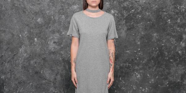 Cheap Monday Belong Dress Grey Melange