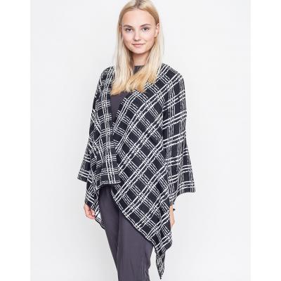 Ichi A-PONCHO Black
