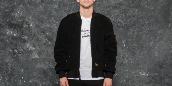 HUF Sherpa Bomber Jacket Black
