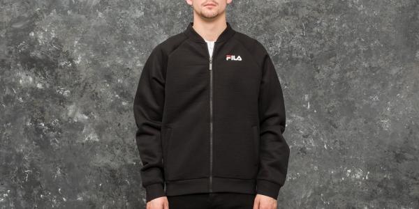 FILA Hunter Track Bomber Jacket Black