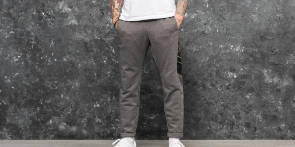 Nike Sportswear Hybrid Fitted Pants Charcoal Heather/ Black