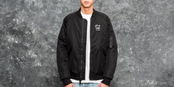 Jordan City Of Lights MA1 Jacket Black