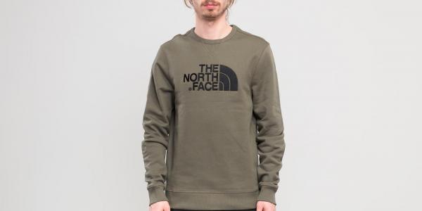 The North Face Drew Peak Crew New Taupe Green