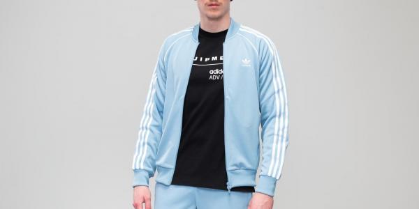 adidas Superstar Track Jacket Ash Blue