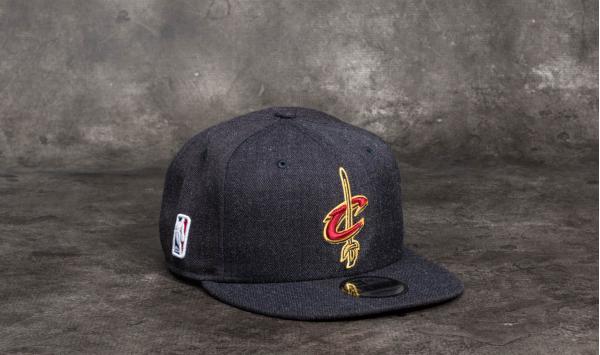 New Era 9Fifty Team Heather Cleveland Cavaliers Cap Navy