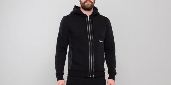 Champion x WOOD WOOD Isaac Full Zip Sweatshirt Black