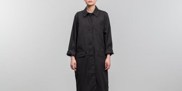 Stüssy Jude Long Plaid Jacket Charcoal