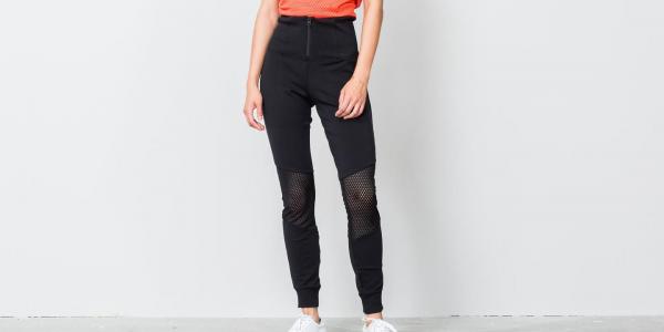 Nike Sportswear Essential Mesh Leggings Black