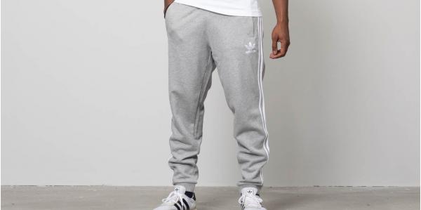 adidas 3-Stripes Pants Medium Grey Heather