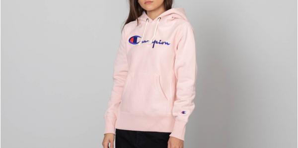Champion Hoodie Pink