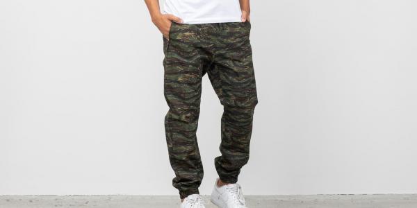 Carhartt WIP Valiant Jogger Pants Camo Tiger Jungle
