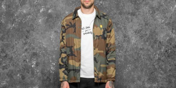 Undefeated 5 Strike Coaches Jacket Camo