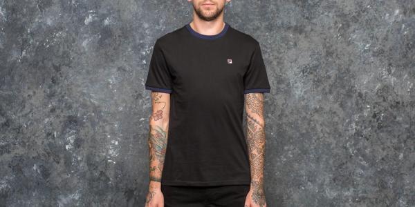 FILA Marconi Crew Tee Black