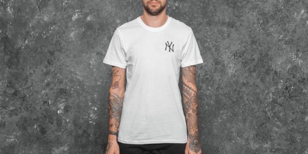 New Era East Coast Graphic New York Yankees Tee White