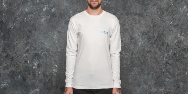 Stüssy Designs Pigment Dyed Longsleeve Tee Natural