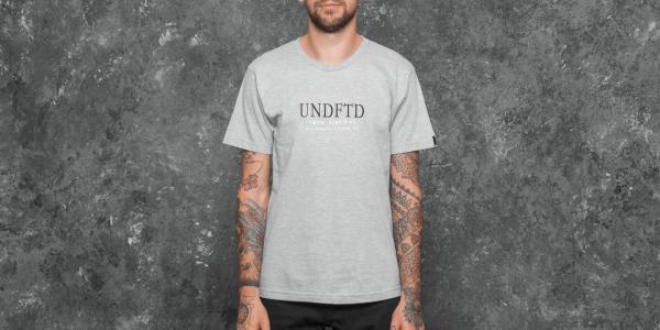 Undefeated True Since 02 Tee Grey Heather