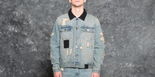 Puma x XO Denim Jacket Bleached Denim