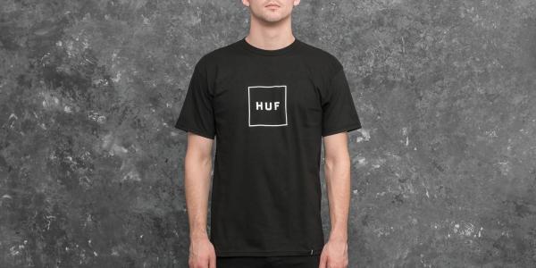 HUF Box Logo Shortsleeve Tee Black
