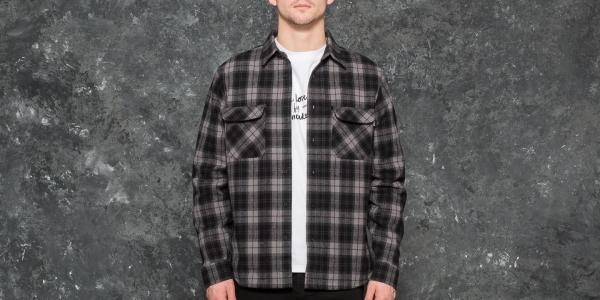HUF Gatsby Flannel Shirt Black