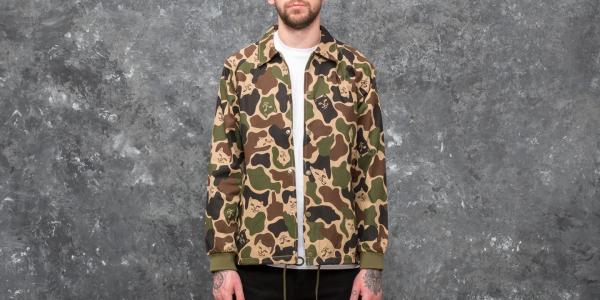 RIPNDIP Praying Hands Twill Jacket Camo