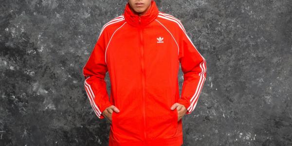 adidas Superstar Windbreaker Hi-Res Red