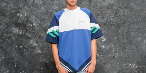 adidas Chop Shop Tee Bold Blue/ Dark Blue