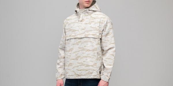 Carhartt WIP Vega Pullover Jacket Desert Camo Tiger