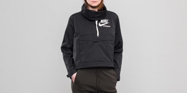 Nike Sportswear Archive Pullover Jacket Black