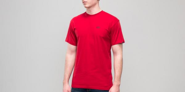 Vans Left Chest Logo Shortsleeve Tee Chili Pepper