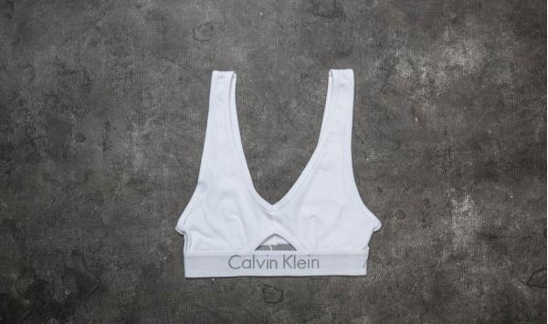 Calvin Klein Unlined Bralette White