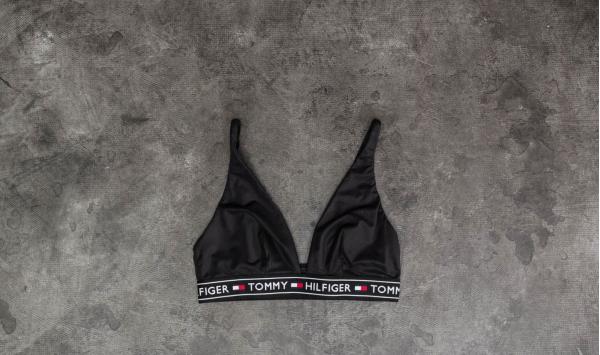 Tommy Hilfiger Triangle Bralette Black