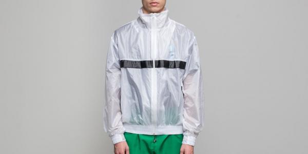 FTSHP + LAFORMELA "No Season" Striped Track Jacket White