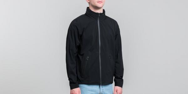 Reigning Champ Stow Away Woven Stretch Nylon Hood Black