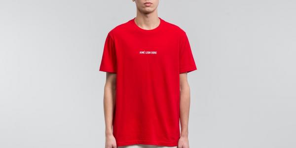 Aimé Leon Dore Logo Tee Red