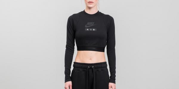 Nike Sportswear Air Crop Top Black/ Black