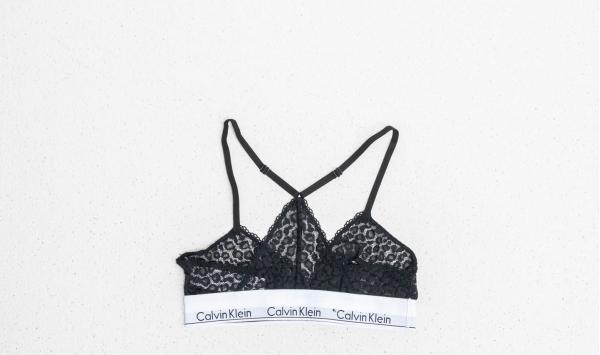 Calvin Klein Unlined Triangle Bra Black