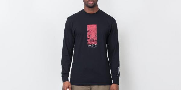 Vans Moons Longsleeve Tee Black