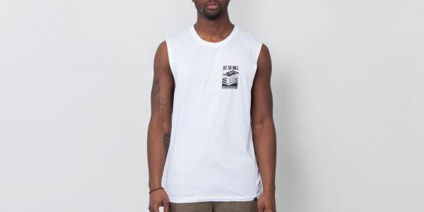 Vans Stacked Up Chopper Tank White