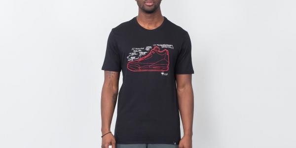 Jordan Air Jordan 3 Tee Black