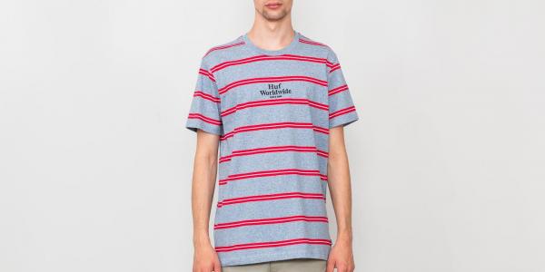 HUF Golden Gate Stripe Shirt Blue