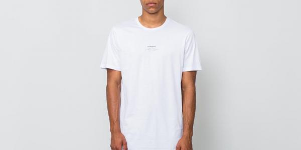 STAMPD Stacked Tee White