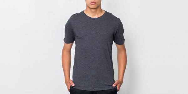 SELECTED The Perfect Shortsleeve O-Neck Tee Antracit