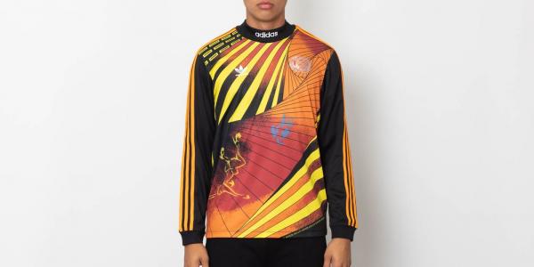 adidas Na-Kel Jersey Tee Black/ Yellow/ Bright Orange/ Red