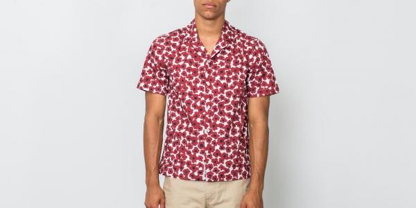 WOOD WOOD Brandon Shirt Floral Red