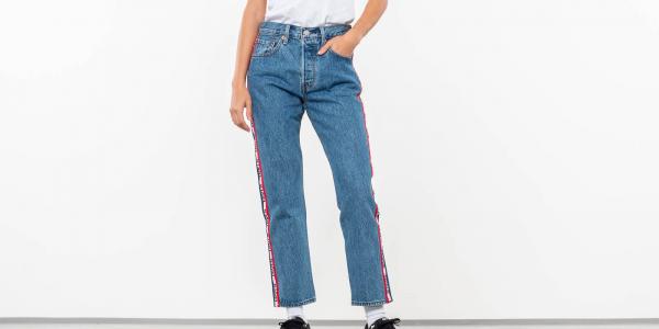 Levi's® 501 Crop Jeans Blue